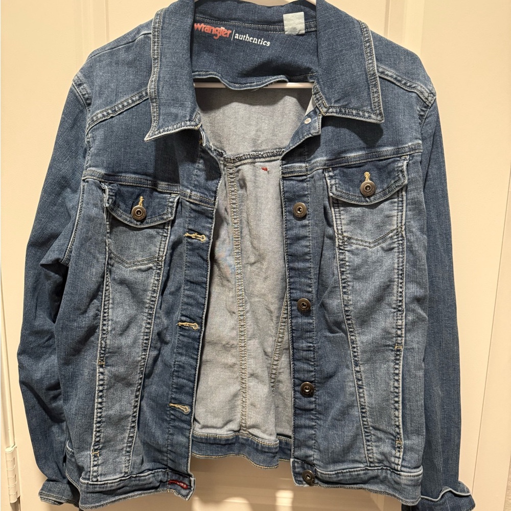 Wrangler Classic Blue Denim Outerwear